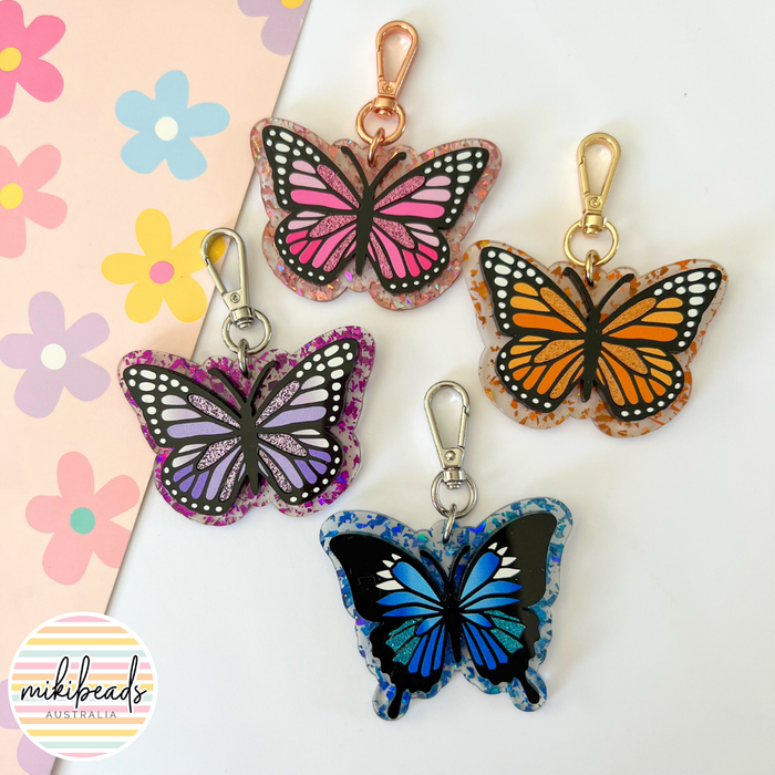 Butterfly Kisses Acrylic Keychain