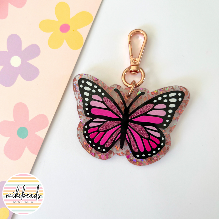 Butterfly Kisses Acrylic Keychain