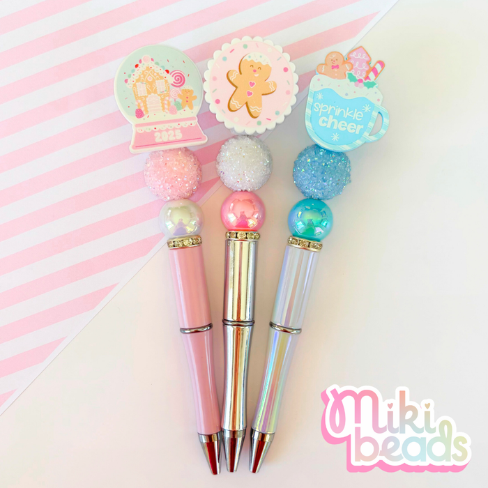 Premium Christmas Beaded Pens
