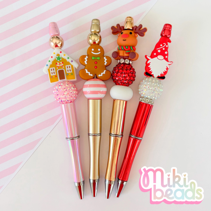 Christmas Beaded Pens