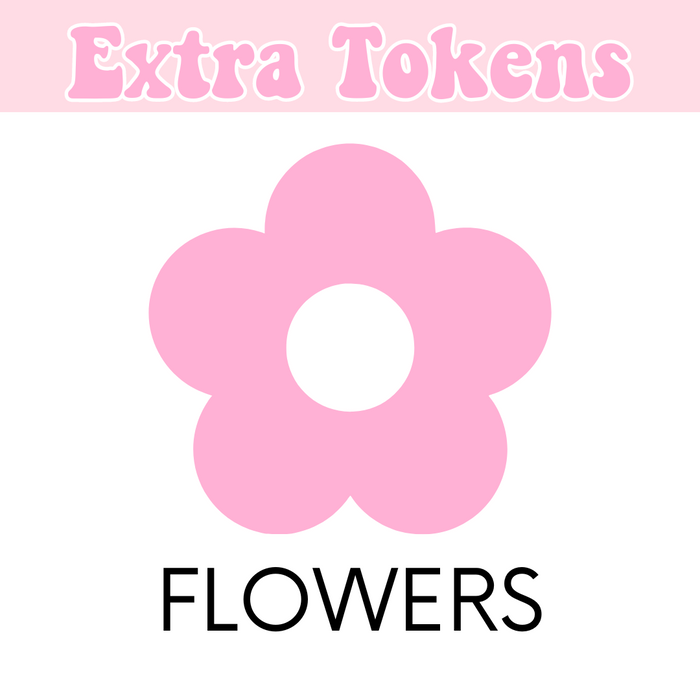 Extra Tokens - Flowers (Regular Size)