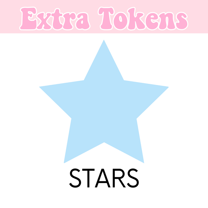 Extra Tokens - Stars (Regular Size)
