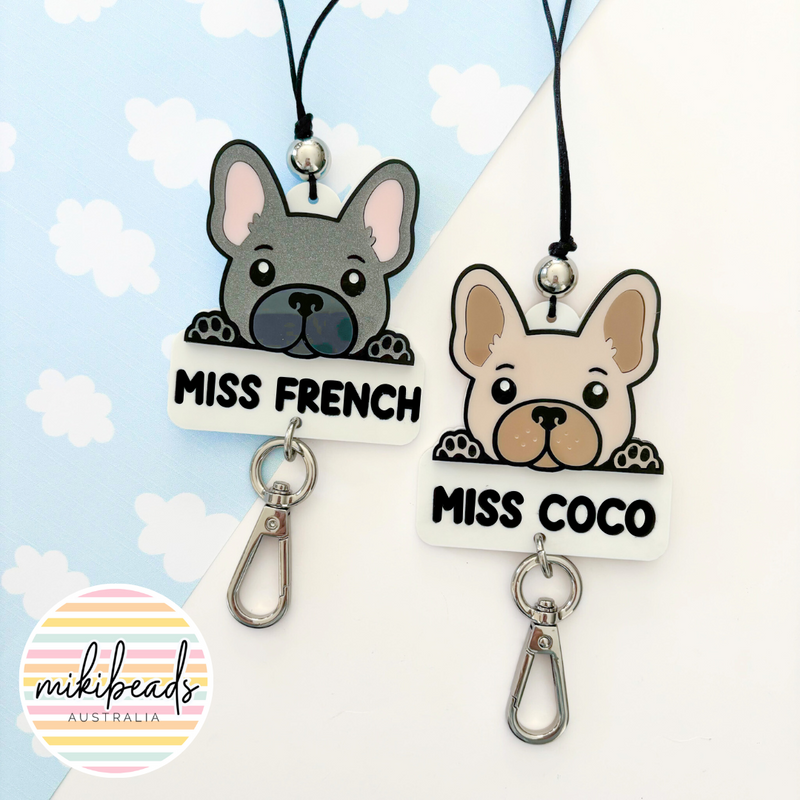 Gizmo the Frenchie Personalised Lanyard
