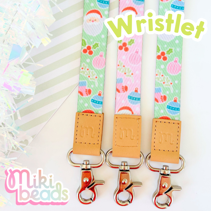 Santa Season Wristlet
