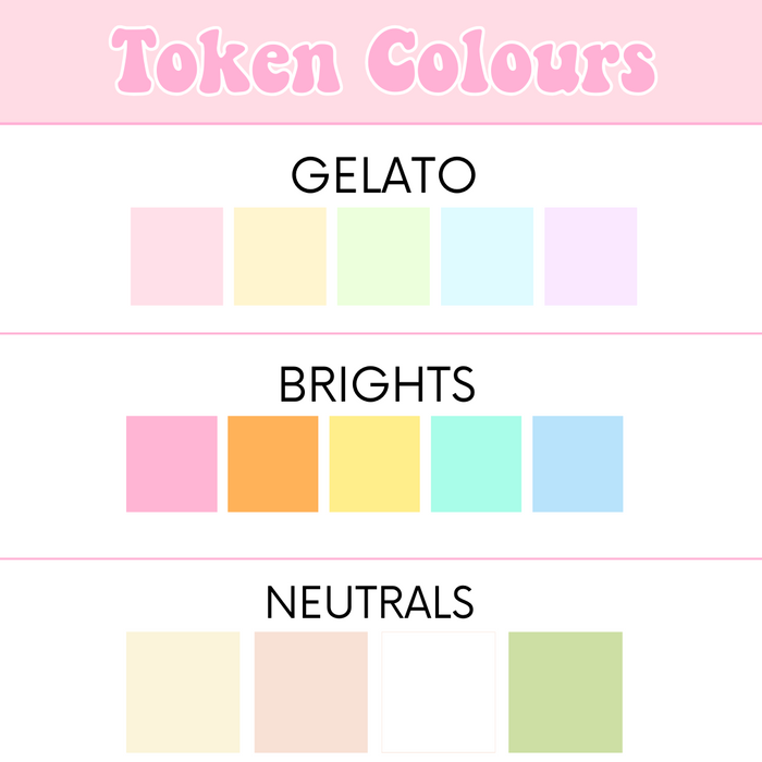 Extra Tokens - Smileys (Regular Size)