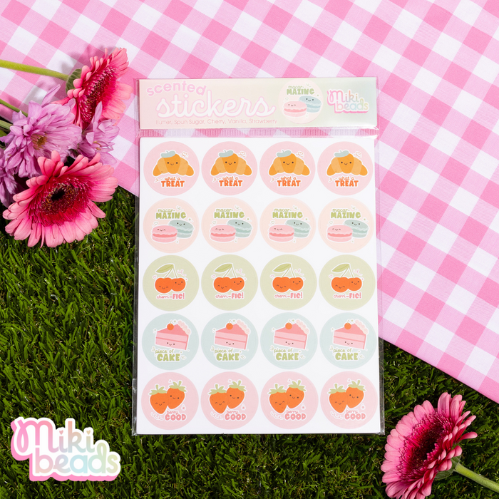 Summer Picnic Scented Sticker Pack