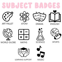 Subject Specific Name Badges