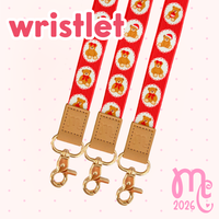 Christmas Teddies Wristlet