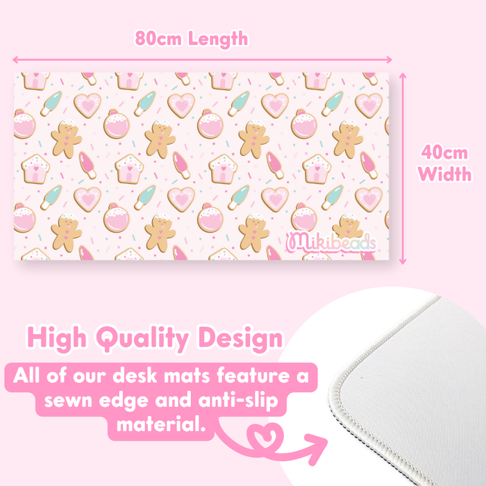 Frosted Friends Desk Mat