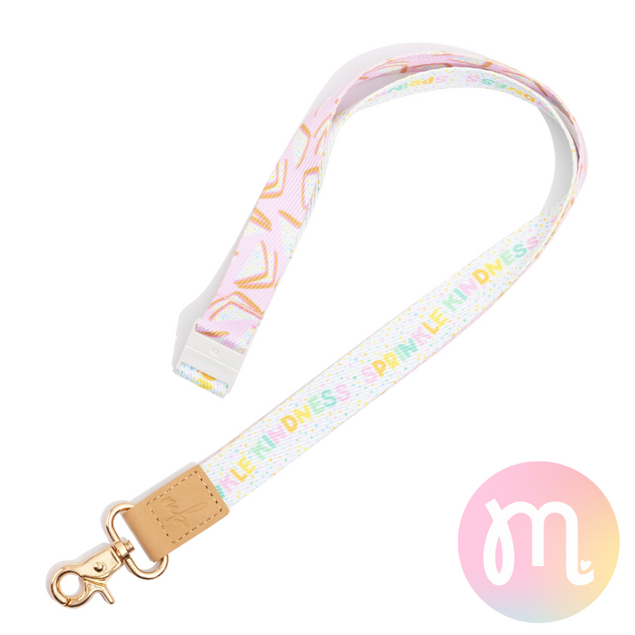 Fairy Bread Fabric Lanyard