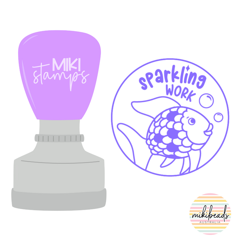 Sparkling Work Stamp