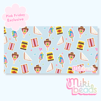 Grey Blue Aussie Classics Desk Mat