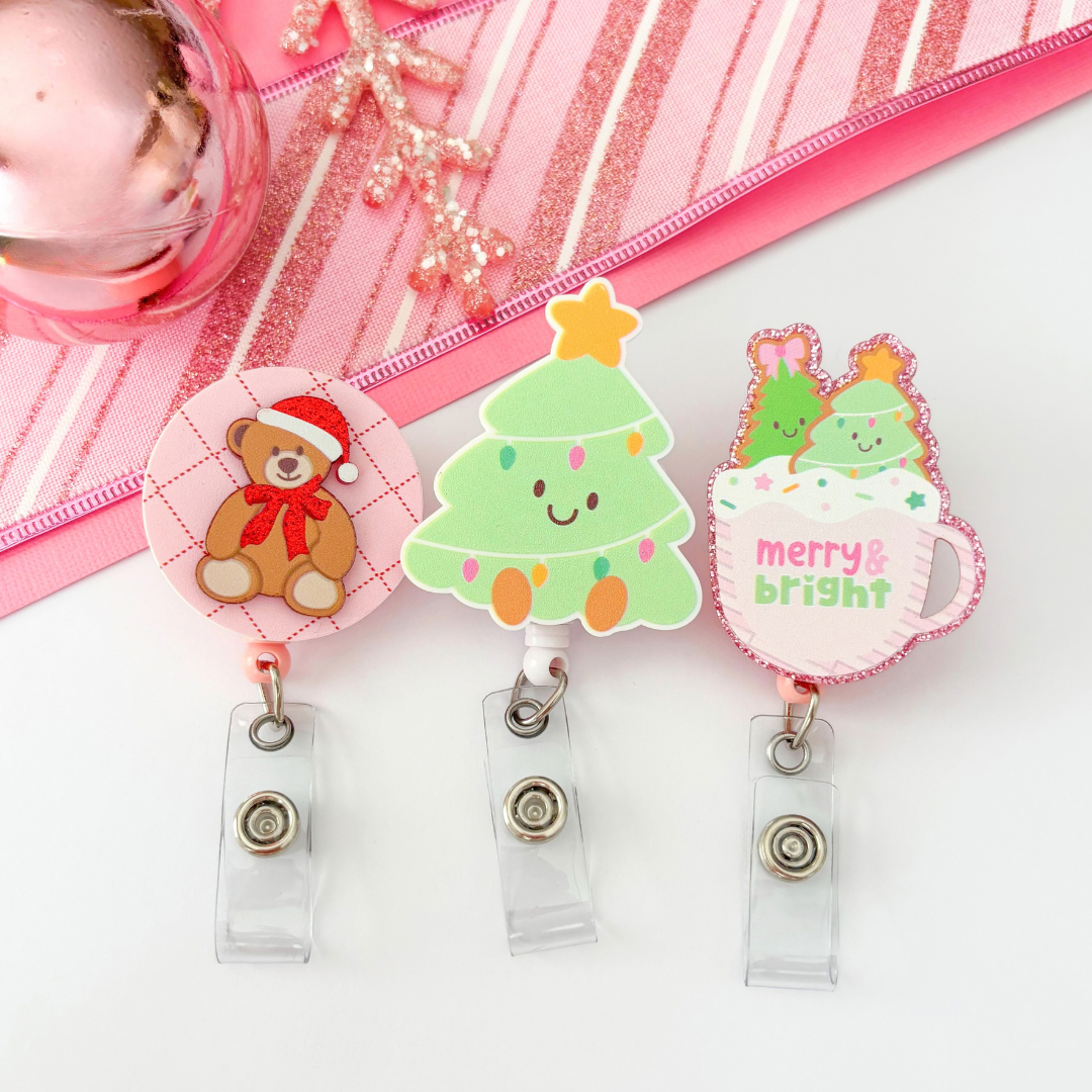 Christmas Badge Reels