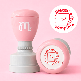 Please Complete Stamp