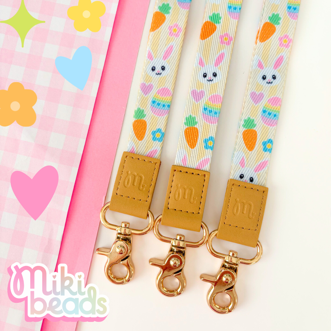 Easter Love Fabric Lanyard