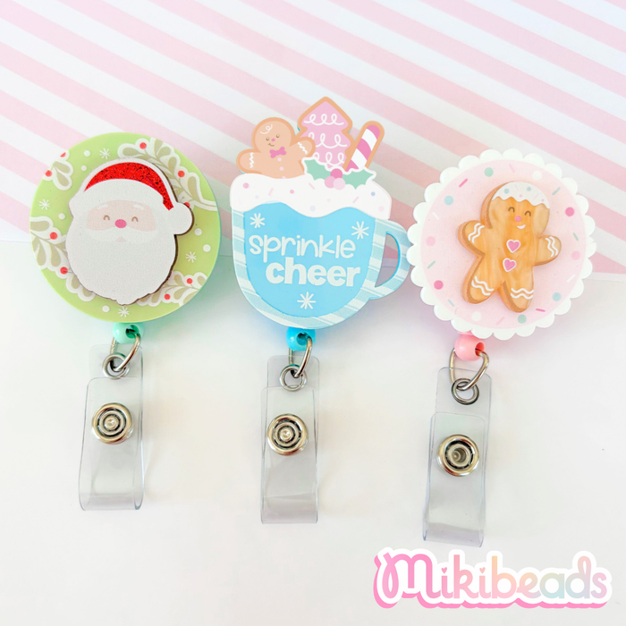 Christmas Badge Reels