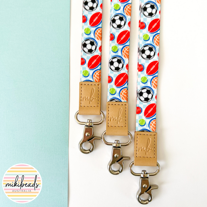 Sporty Fabric Lanyard
