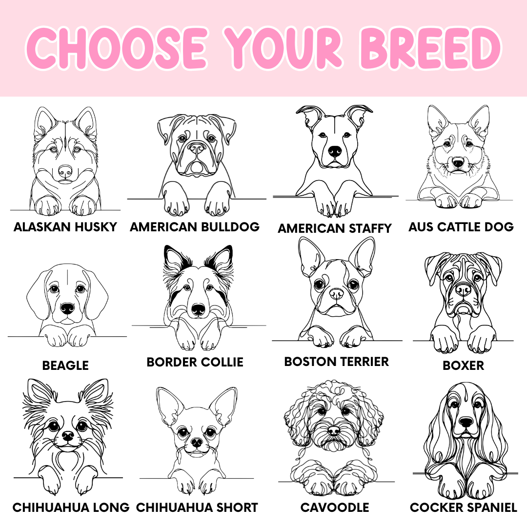 Custom Dog Name Badge – MIKIBEADS