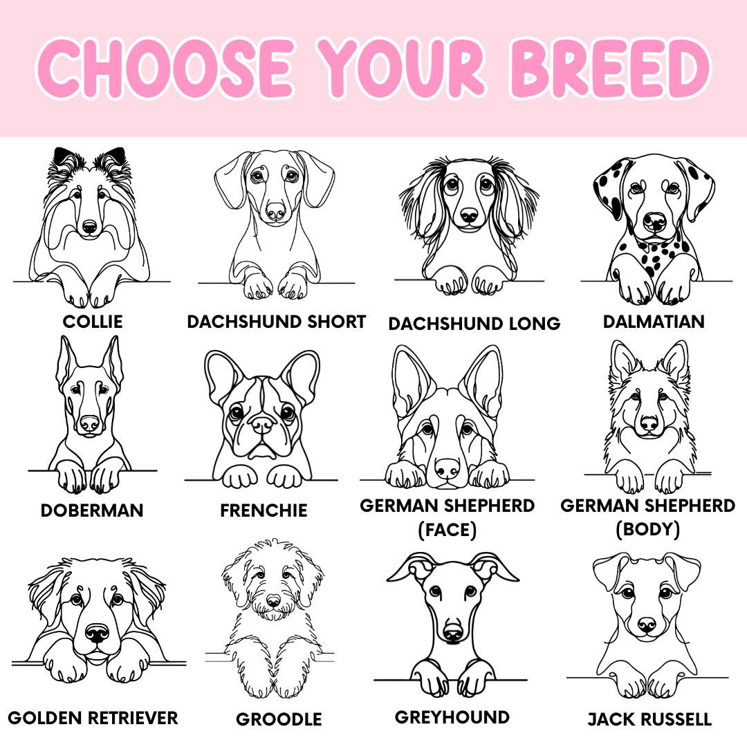 Custom Dog Name Badge
