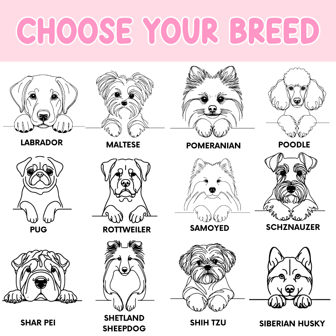 Custom Dog Name Badge