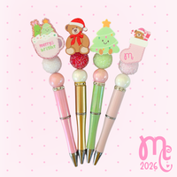 Premium Christmas Beaded Pens