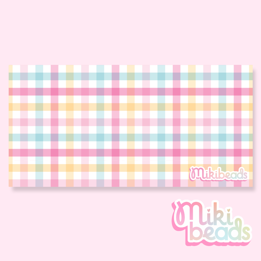 Pastel Patch Desk Mat