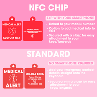 Medical Alert Keychains