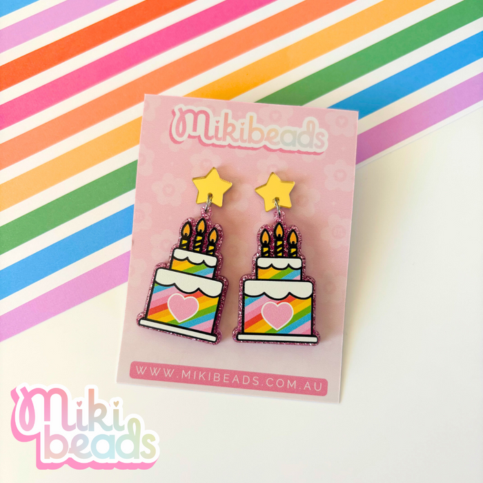 Birthday Cake Dangles