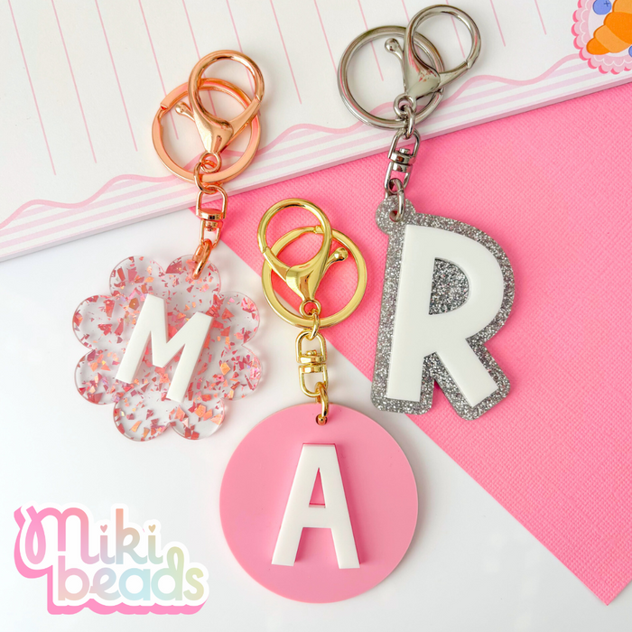 Initial Keychains