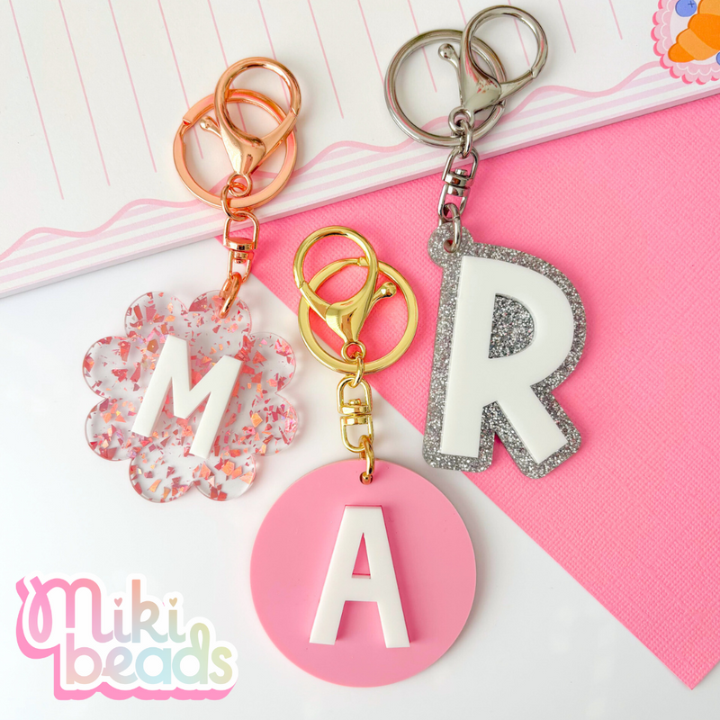 Initial Keychains