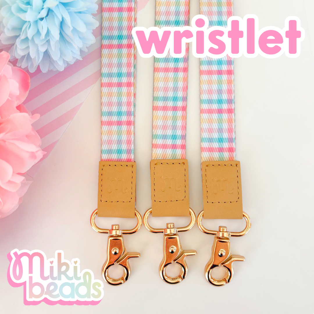 Pastel Patch Wristlet
