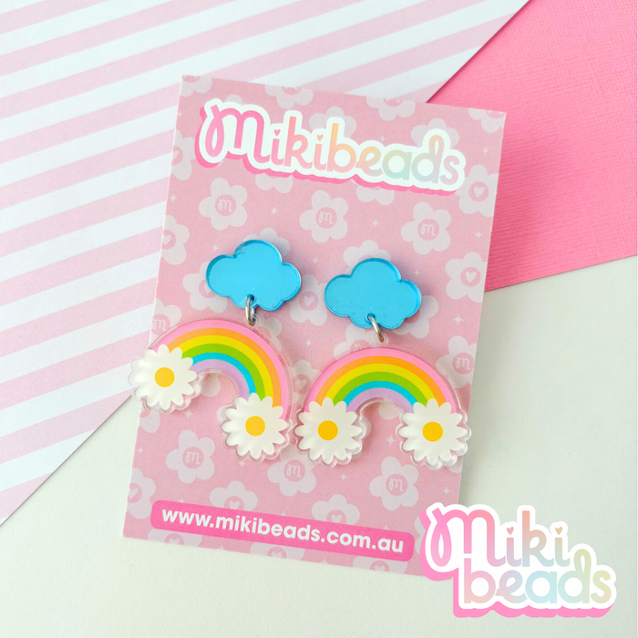 Daisy Rainbow Dangles