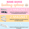 Crayon Name Badges