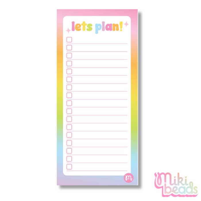 Let's Plan To-Do List