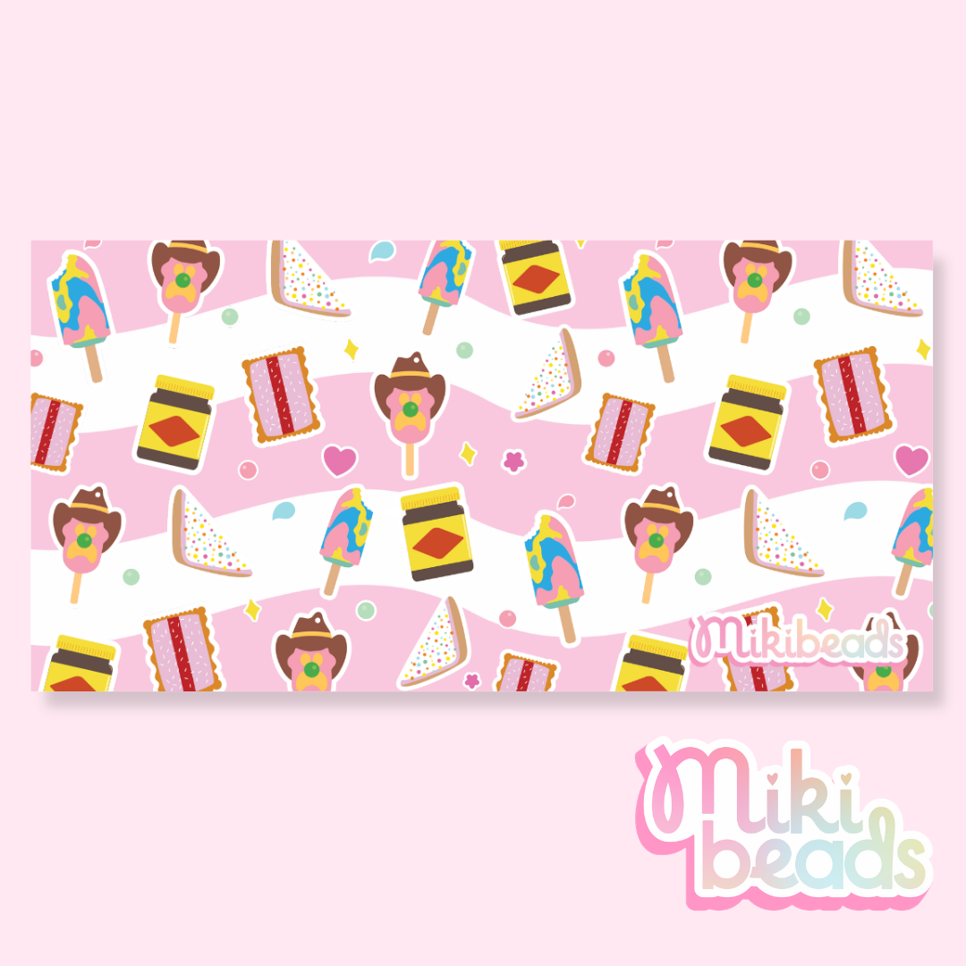 Pink Aussie Classics Desk Mat