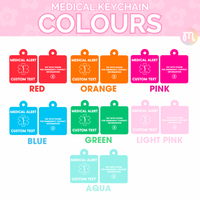 Medical Alert Keychains