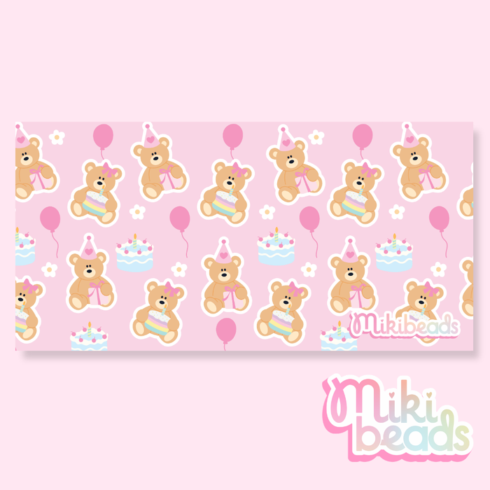 Birthday Bear Desk Mat