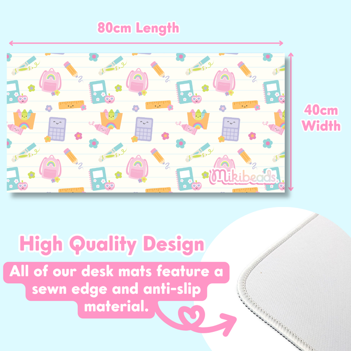 School Days Teacher Desk Mat