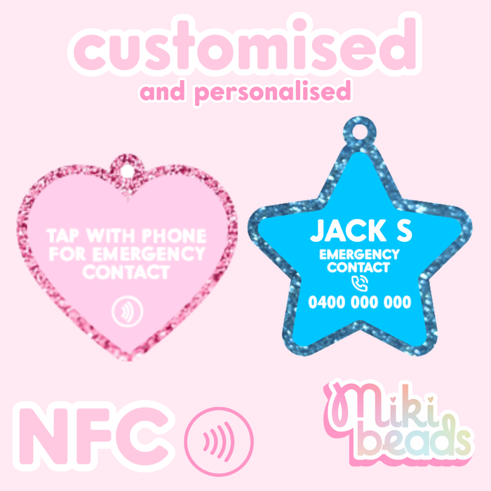 Emergency Contact Keychains