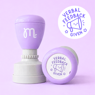 Verbal Feedback Given Stamp