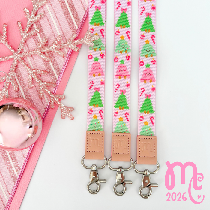Christmas Cuties Fabric Lanyard