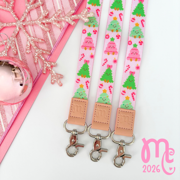 Christmas Cuties Fabric Lanyard