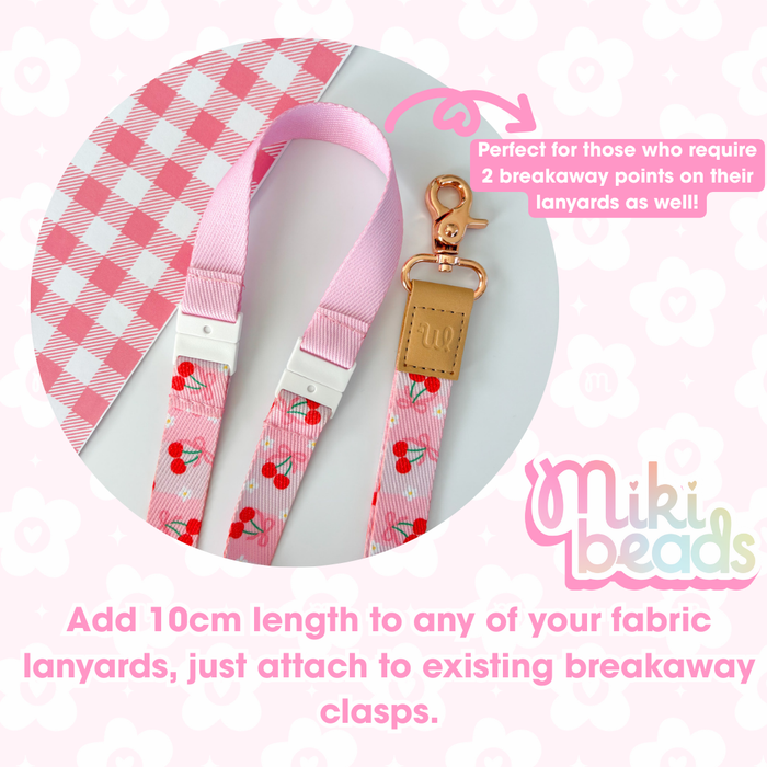 Fabric Lanyard Extension Strap