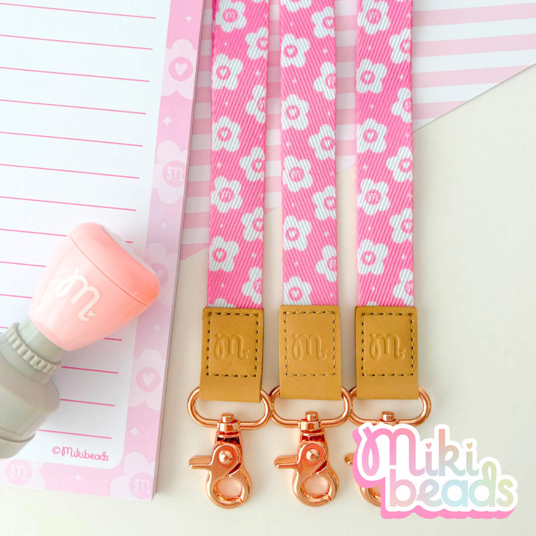 Pinky Promise Fabric Lanyard