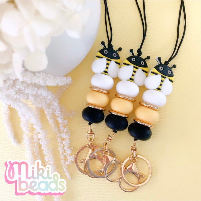 Bee Happy Lanyard