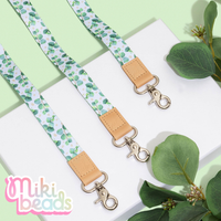 Botanical Fabric Lanyard