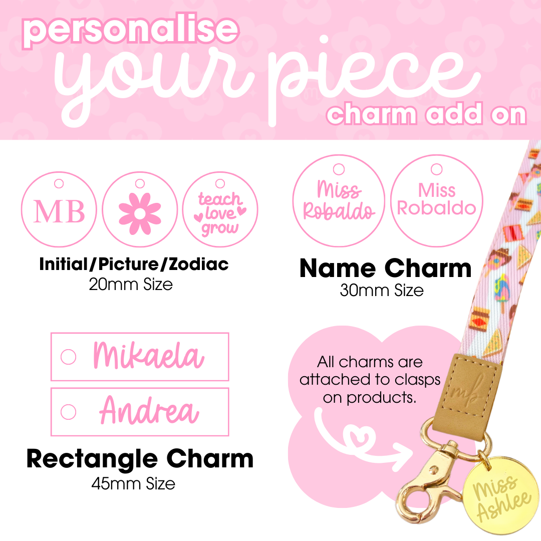 Easter Love Fabric Lanyard