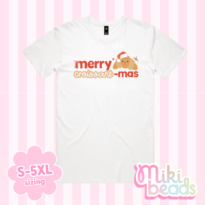 Merry Croissant-Mas Tee