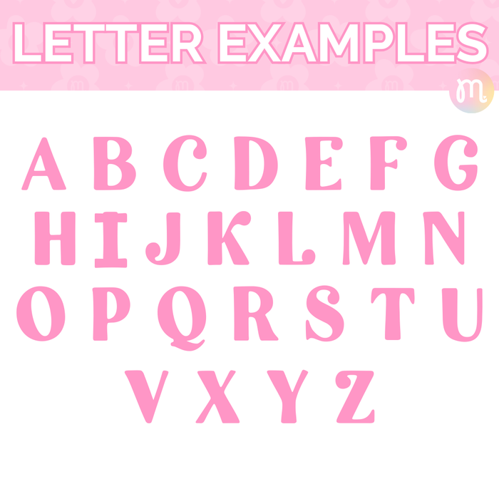 Letter Christmas Ornament