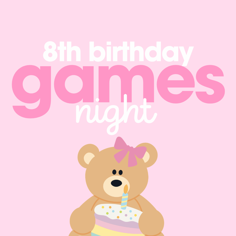 Birthday Games Night Boxes